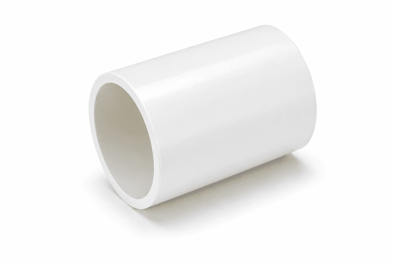 PVC COUPLING 20 MM WHITE