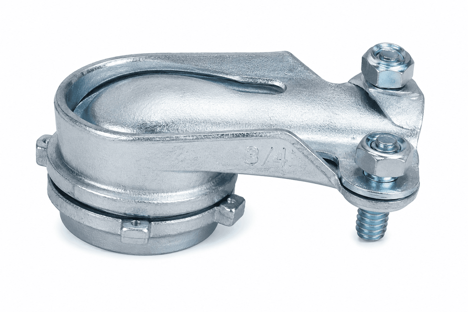 STEEL FLEXIBLE ANGLE CONNECTOR 1/2''