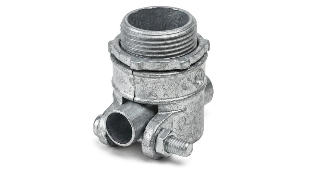 EMT STEEL FLEXIBLE CONNECTOR 1/2''