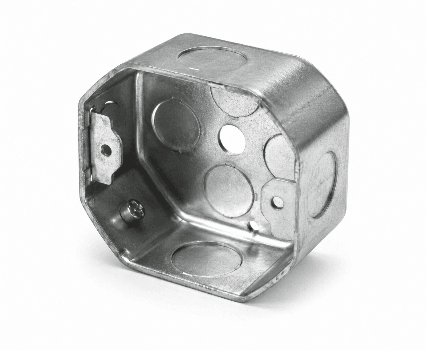 EMT OCTOGONAL BOX 9X9 CM 3/4" HOLE