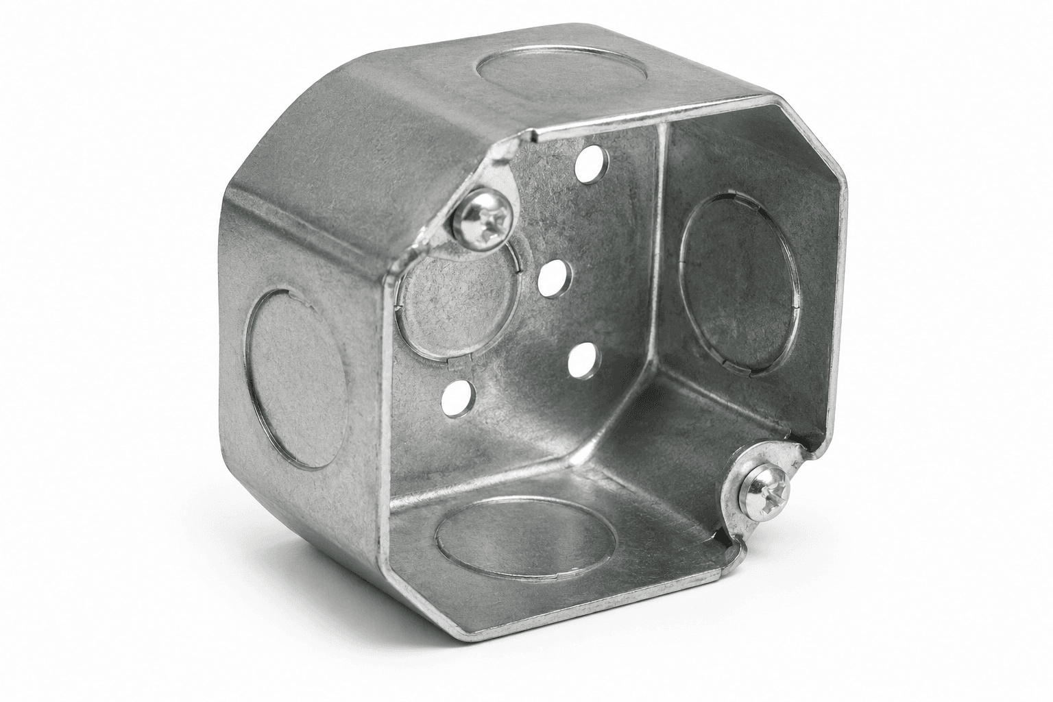 EMT BOX 10X10 CM DEEP 1" HOLE 52171-1 STEEL CITY MODEL