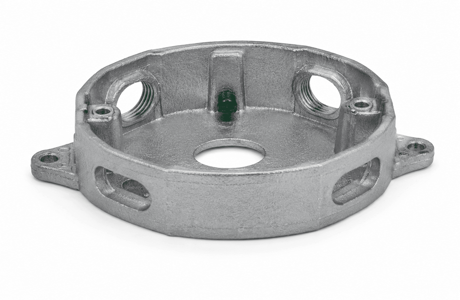 W/P ROUND BOX 10X10 CM 3/4" HOLE